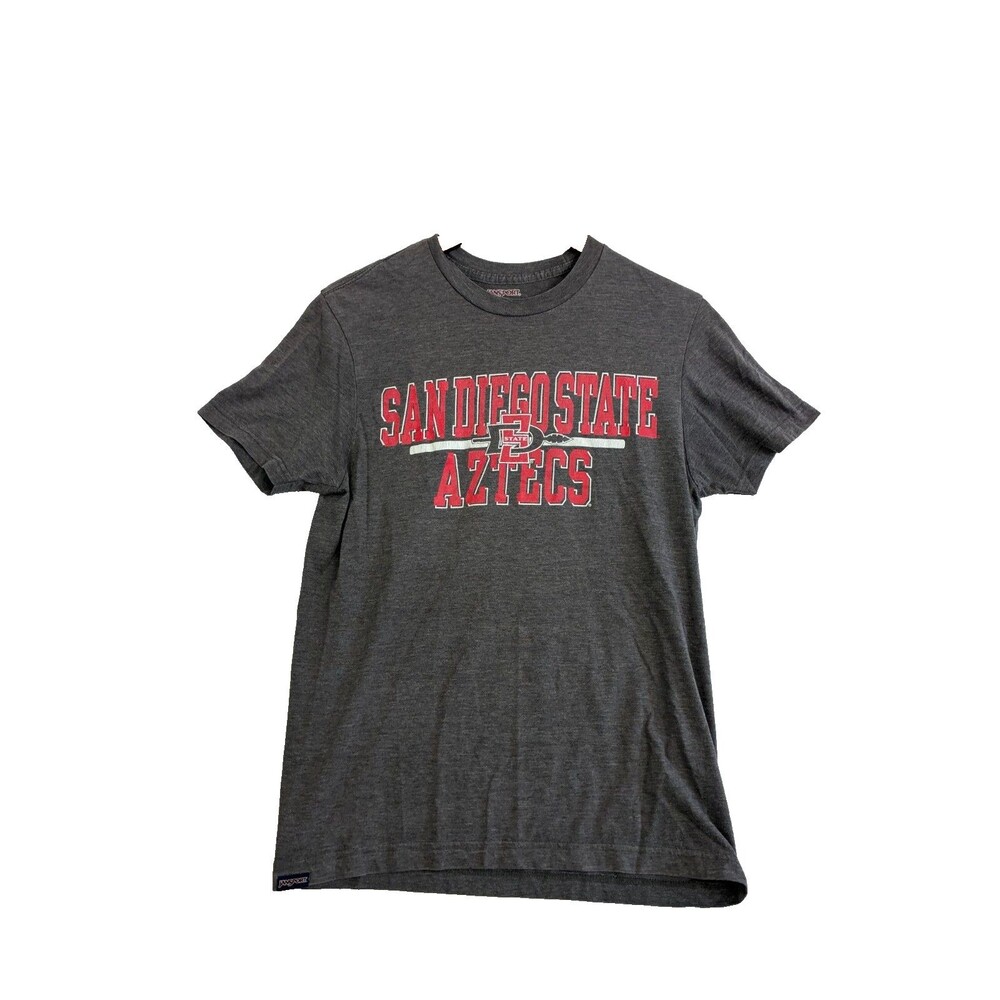 Jansport San Diego State Aztecs T Shirt Mens M Gray SDSU College Graphic Tee